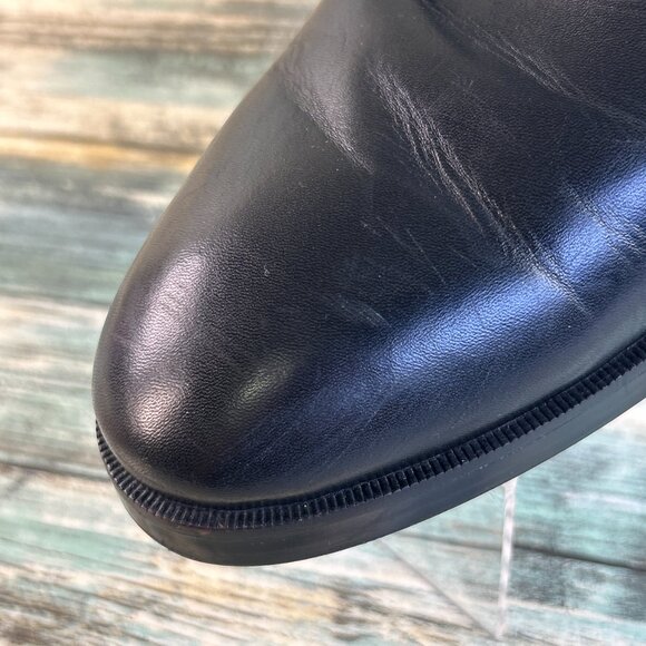 Cole Haan Grand O.S Chukka Boot Mens 11M Black Leather Dress Work Lace Up Combat main image 4